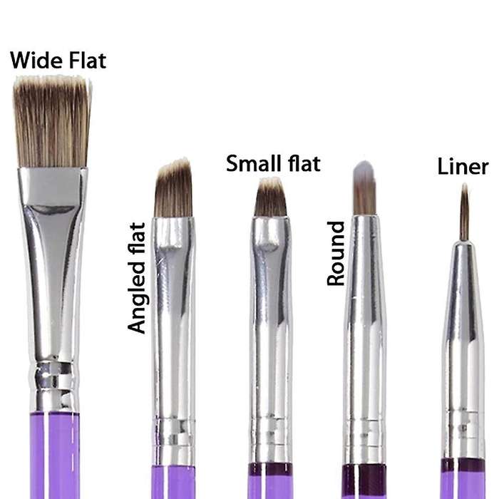 8 Pcs Cookie Cake Decorating Brushes Tools Set,for Diy Cake Sugar
