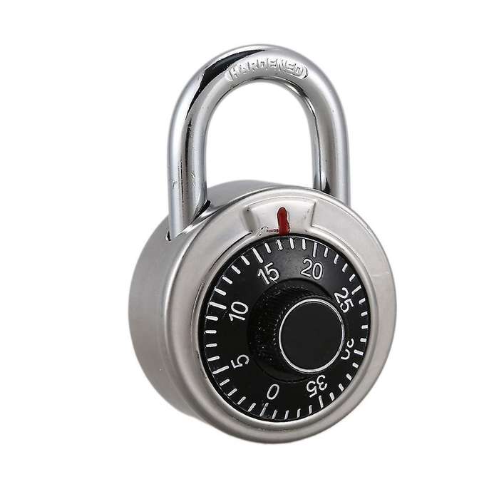 2x Master Coded Lock 50mm with Dial Combination Padlock Defender