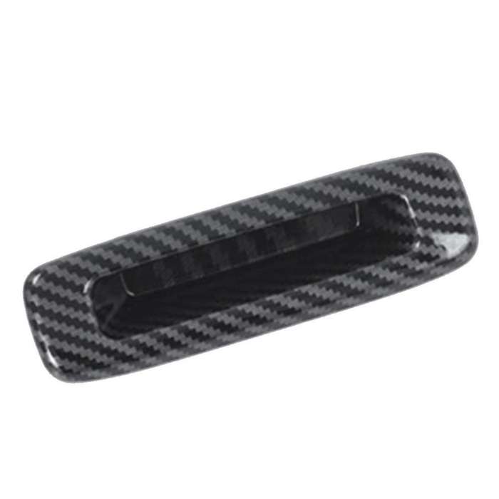 Carbon Fiber Car Roof Sunroof Handle Cover Sticker Decoration