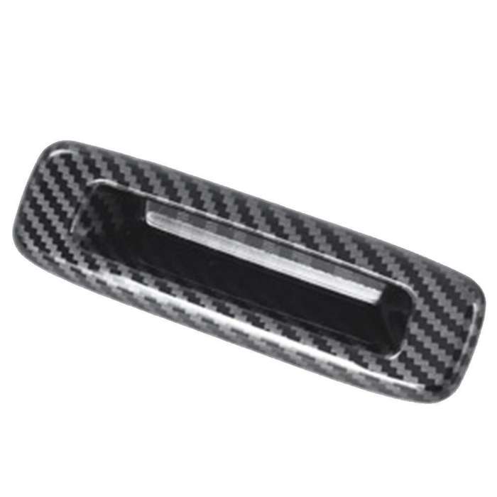 Carbon Fiber Car Roof Sunroof Handle Cover Sticker Decoration