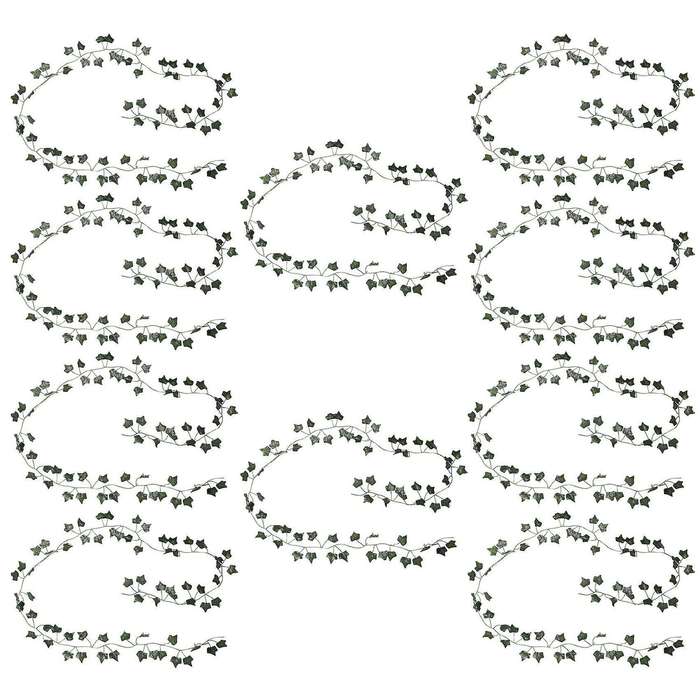 120 X Artificial Plants Of Vine False Flowers Ivy Hanging Garland