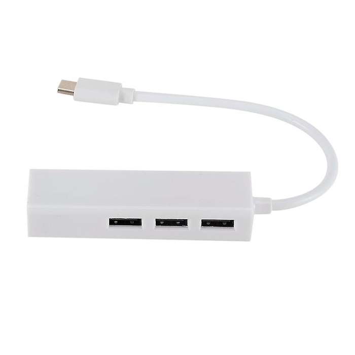 Adapter with Type C Usb2.0/3.0/pd 3 Ports Rj45 for Macbook Usb-c Type