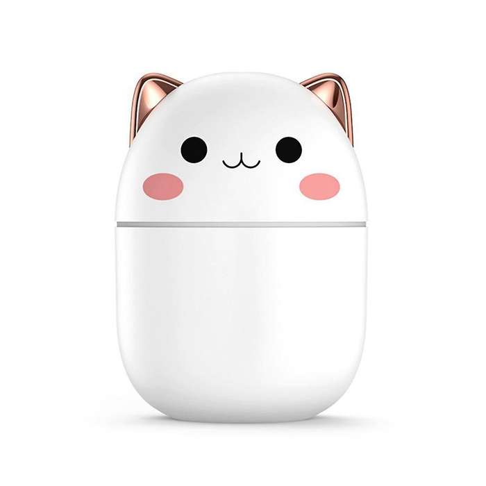 200ml Air Humidifier Cute Aroma Diffuser with Night Light Cold Mist C