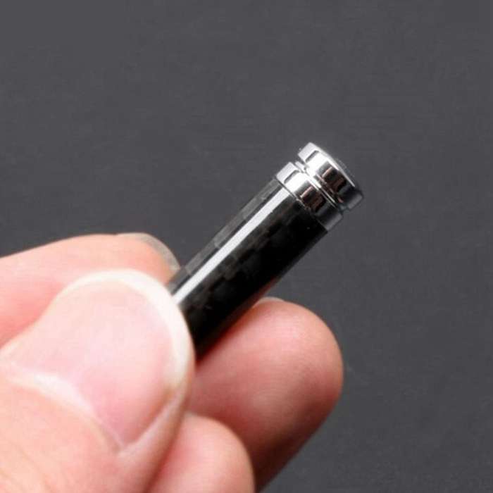 Car Door Pin Lock Lifting Bolt Trim Carbon Fibre for Mercedes Benz