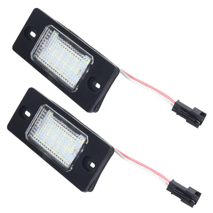 2pcs License Light for Golf Touring Touareg Tiguan Porsche Cayenne