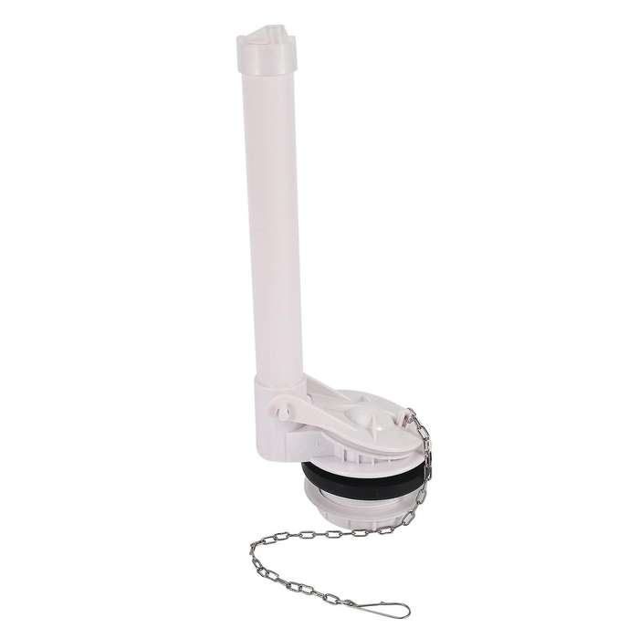 Split Toilet Water Tank with Chain Lavatory Drain Valves