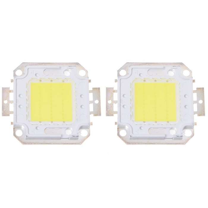 2x 30w White Led Ic High Power Outdoor Flood Light Lamp 2200lm