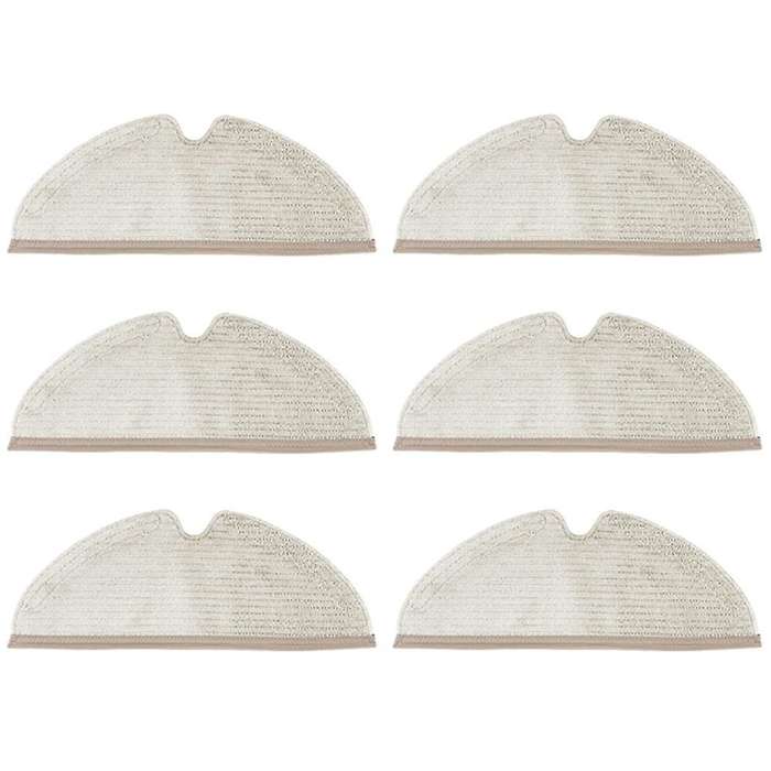 6pcs Mop Cloths for Xiaomi Roborock S5 Max S6 Pure S6 Maxv S5 Vacuum