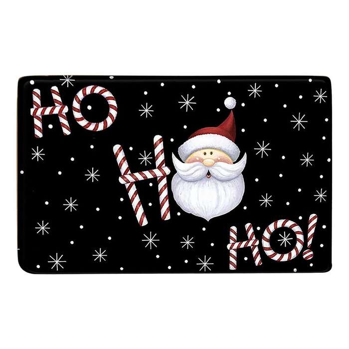 Christmas Doormat Welcome Decor Santa Claus Door Mat Kitchen Mat A