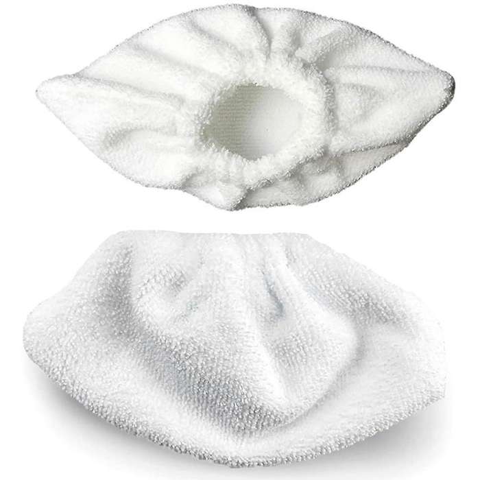 4 Pcs Microfiber Cover Set for Hand Nozzle Karcher Steam Cleaner