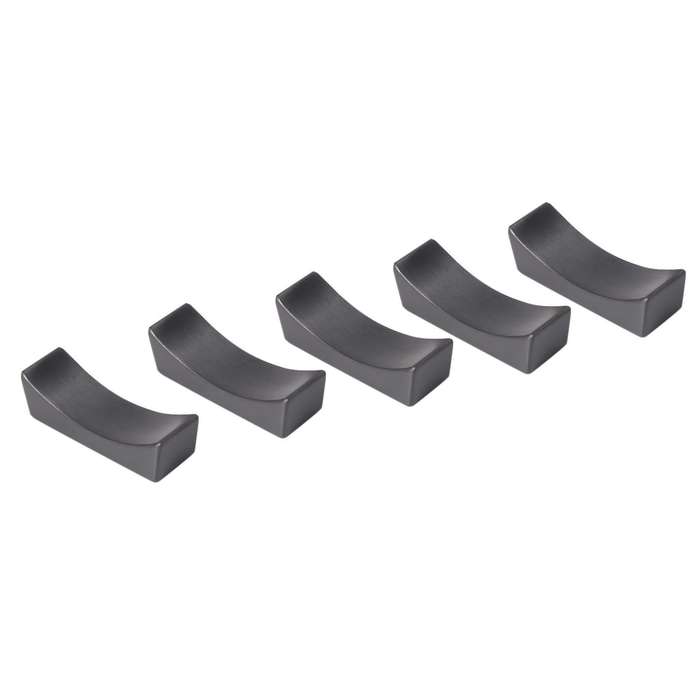 5 Pcs Stainless Steel Chopsticks Rest Holder,table Decor,black
