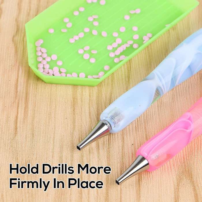 6pcs Single Placers for Diamond Painting Accessories, Alloy Tips