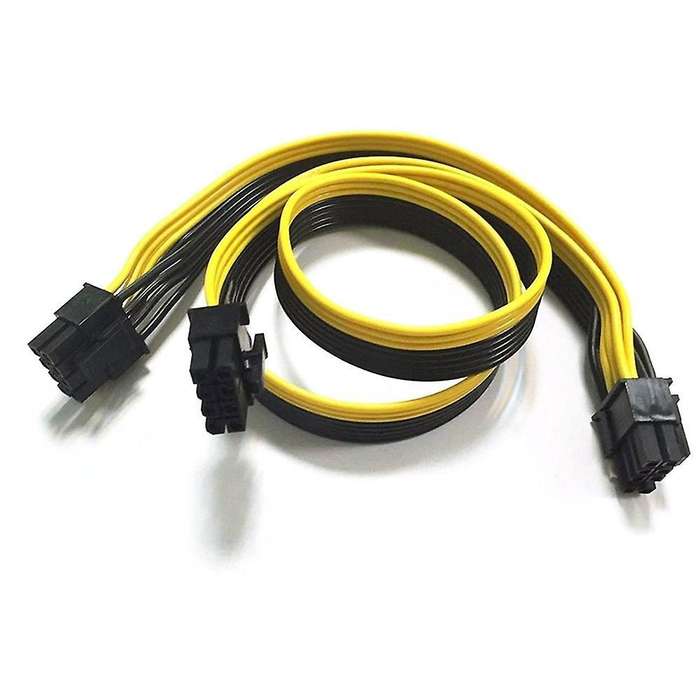 Pci-e 8 Pin Male to 8 Pin Male Power Cable for Evga Modular 60cm+20cm