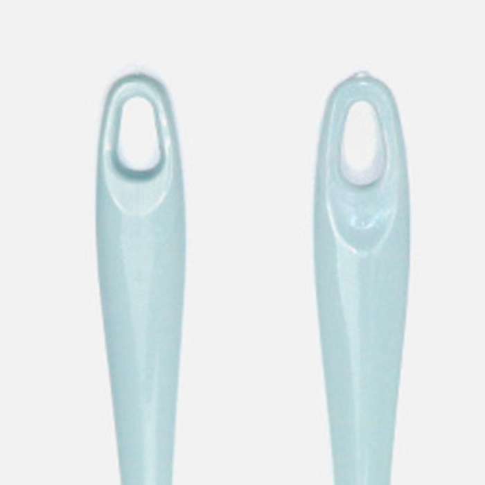 3 Pieces/set Baking Spatula Batter Silicone Spatula Brush Mixing Blue