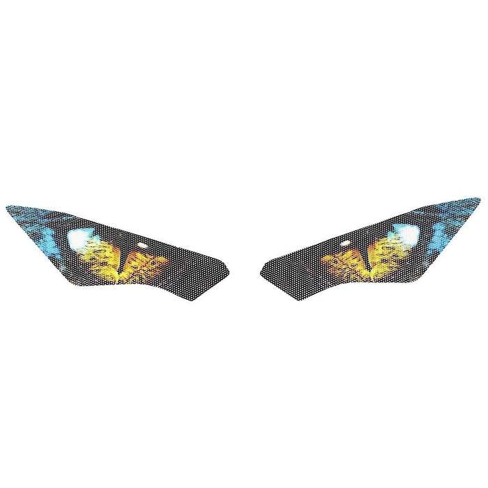 Motorcycle Headlight Protection Sticker Headlights Eye Body Sticker A