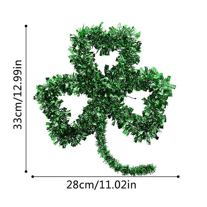 St. Patrick's Day Green Garland Irish Door and Home Wall Decorations