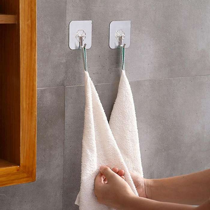 Punch-free Non-marking Hook Strong Transparent Waterproof Sticker
