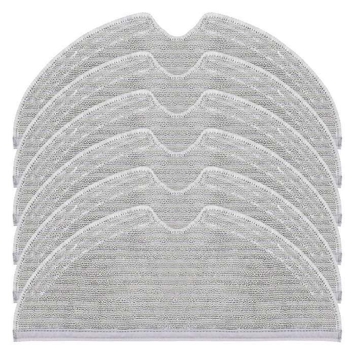 6pcs Full Cover Design Mop for Xiaomi Mijia 1c 1t F9 D9 Robot