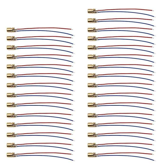 Laser-diode, 30pcs Mini Red-laser Diode-laser, 5v 650nm 5mw