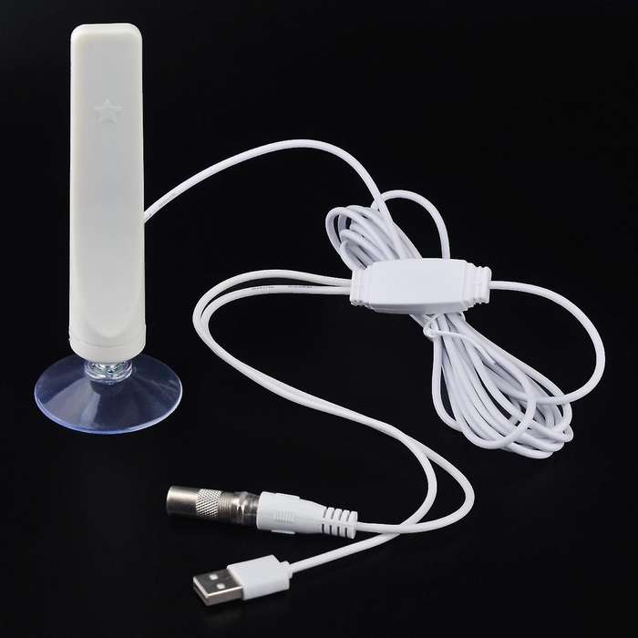 Indoor Digital Hdtv Antenna Tv 50 Miles Range Radius Amplifier Dvb-t2