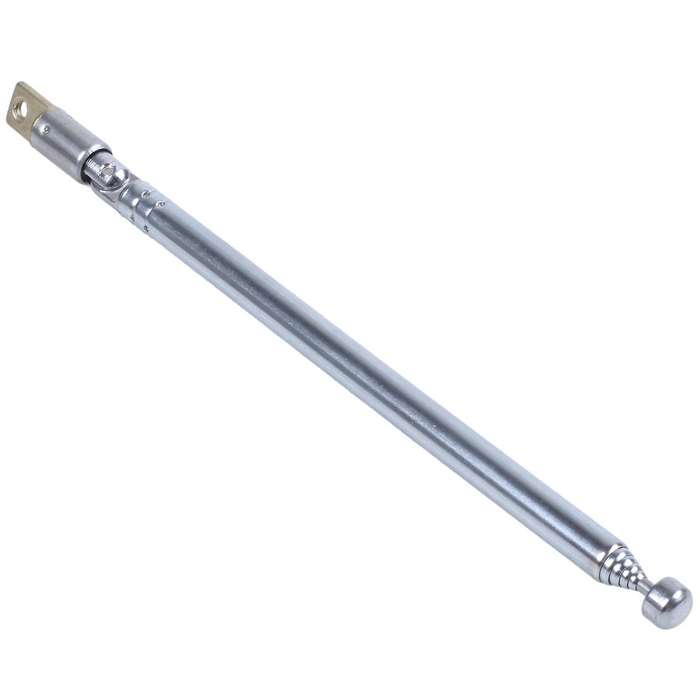 Replacement 49cm 6 Sections Telescopic Antenna Aerial for Radio Tv