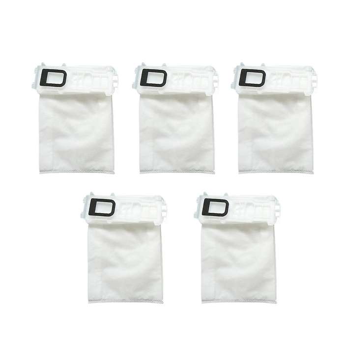 5 Pcs Vacuum Cleaner Dust Bags for Vorwerk Vk135 Robot Vacuum Parts