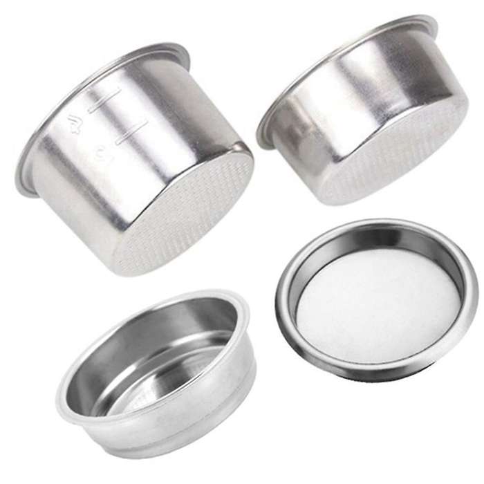 4pcs 51mm Coffee Filter Filter Basket for Delonghi Espresso Machine