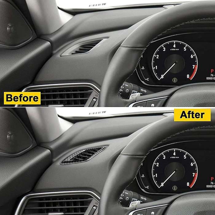 For Honda Accord 2018-2022 Dashboard Air Vent Ac Outlet Cover Molding