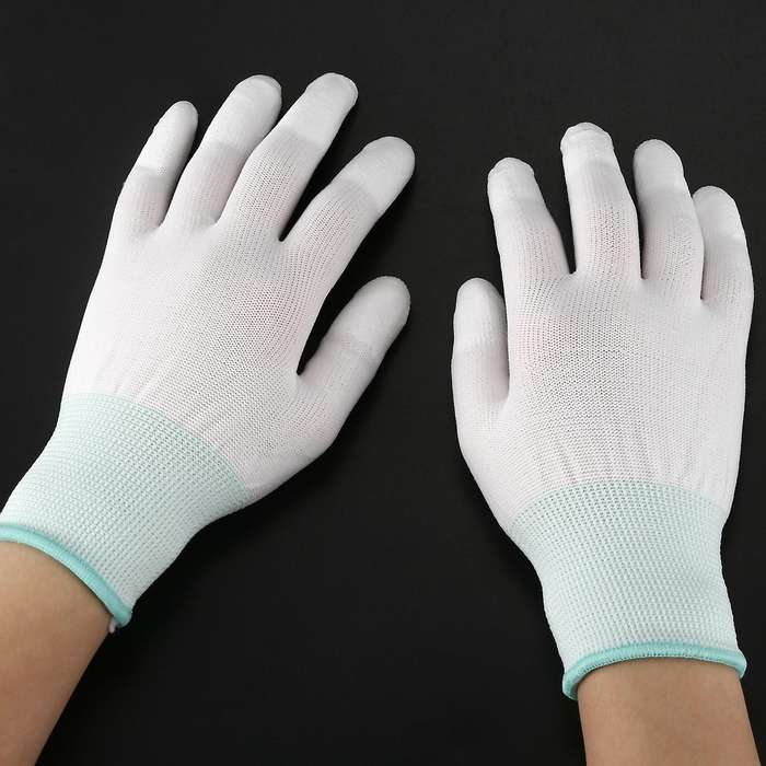Anti Static Anti Skid Esd Electronic Labor Working Glove Size: M