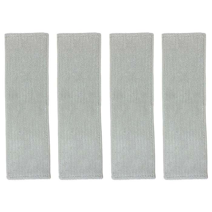 Cleaning Cloth Mop Household Mopping Cloth Replacement Cloth 4 Pcs