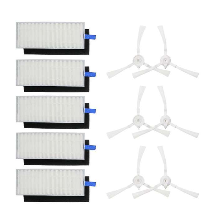 For Qihoo 360 S6 Hepa Filter Side Brush Kit Robotic Vacuum Cleaner