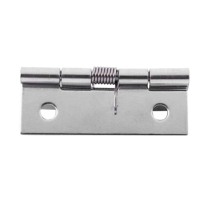 50x38x5mm,feder-scharniere Edelstahl, Silberfarben, 2 Stueck