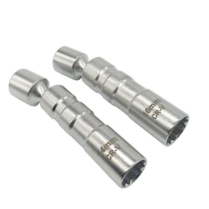 14mm Thin Wall Magnetic Swivel Spark Plug Socket - 3/8-inch Drive