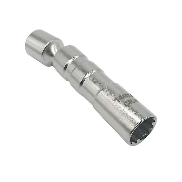14mm Thin Wall Magnetic Swivel Spark Plug Socket - 3/8-inch Drive