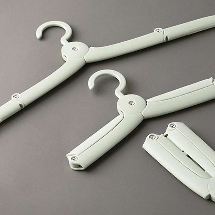 Portable Folding Hanger Multi-functional Travel Hanger -blue-gray