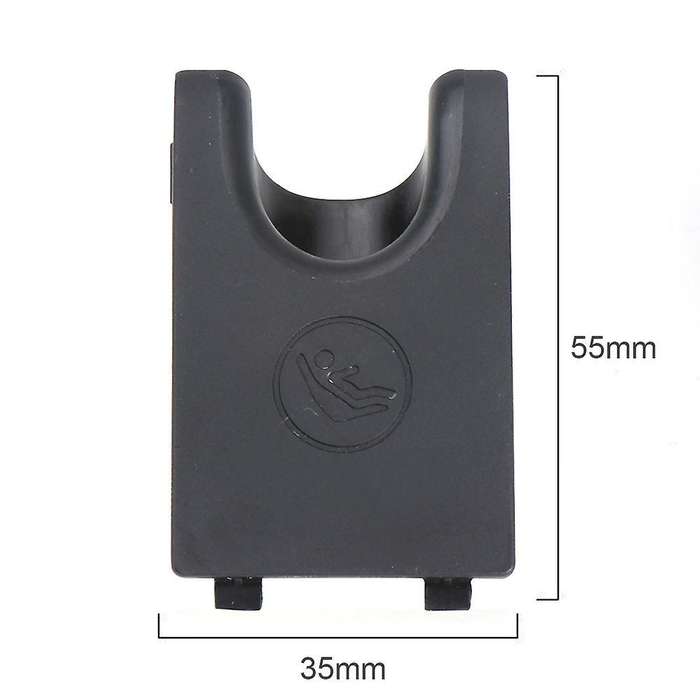 Car Rear Seat Hook Fixing Buckle for Toyota Camry Avalon Black