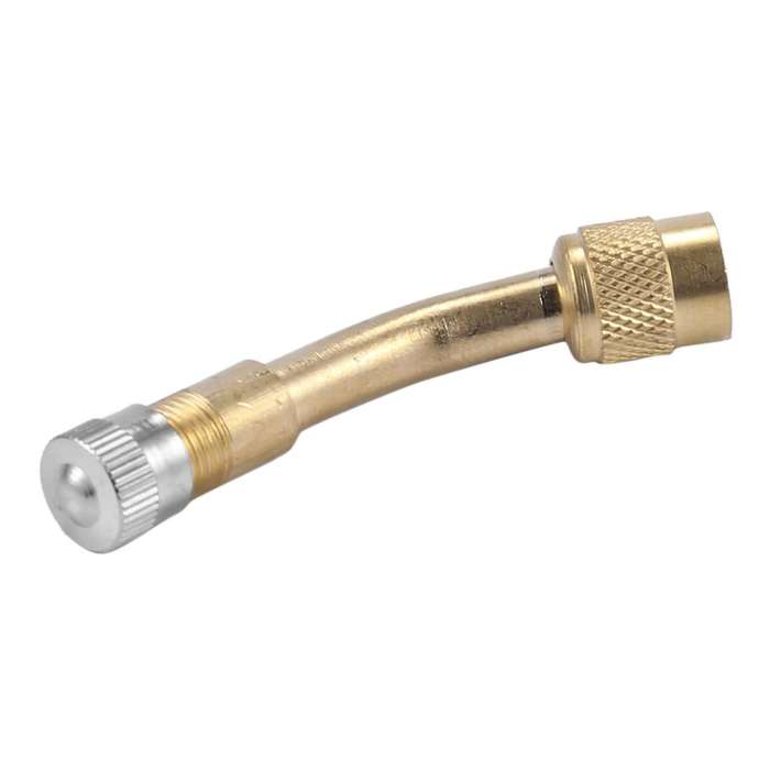 2 Pcs 135 Degree Air Tyre Valve Extension Adaptor for Motorcycle Cars