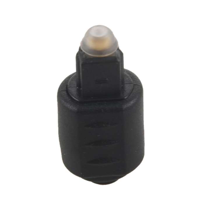 2x Mini Optical Audio Adapter 3.5mm Female Jack to Digital Male Plug
