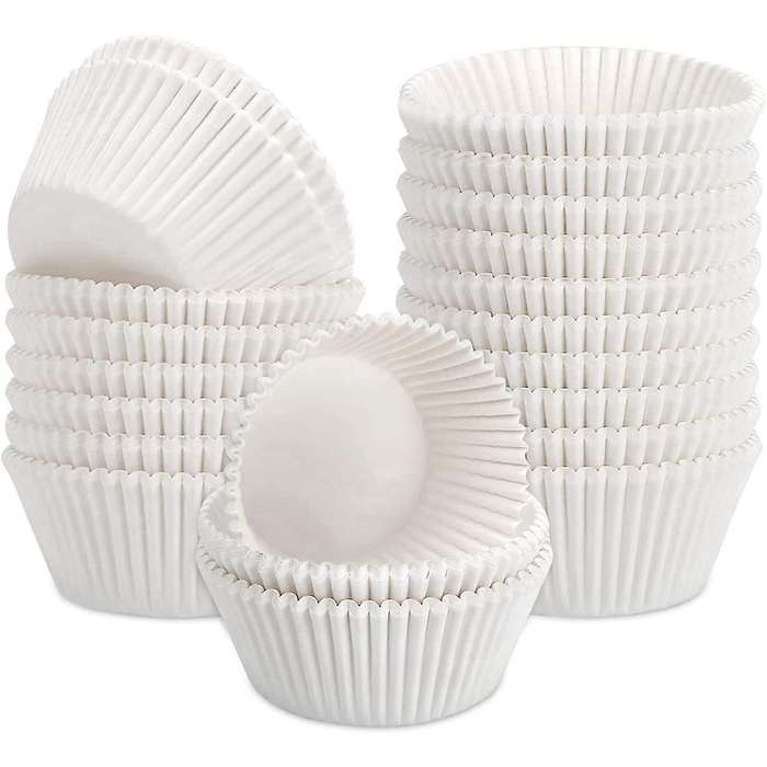 White Cupcake Liners Non-stick Paper Baking Cups,cupcake Wrappers