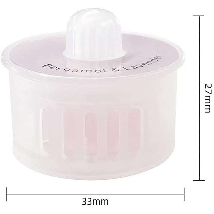 6 X Pink Air Freshener Replacement Capsules for Ecovacs Deebot