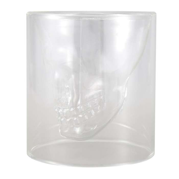 Crystal Skull Pirate Shot Glass Drink Cocktail Beer Cup 250ml