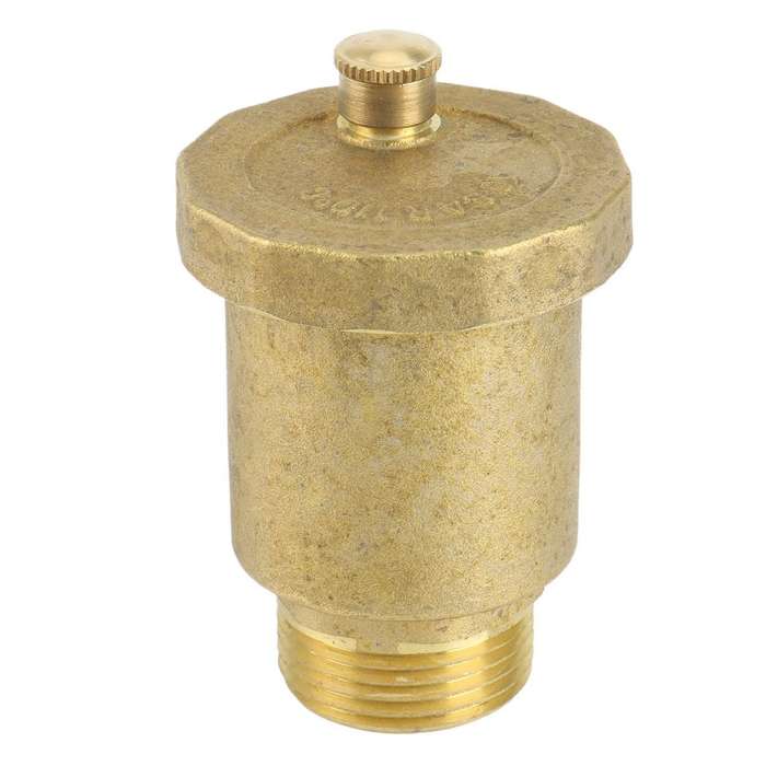 Brass Automatic Air Vent Valve 3/4 Inch Male Thread for Solar Water