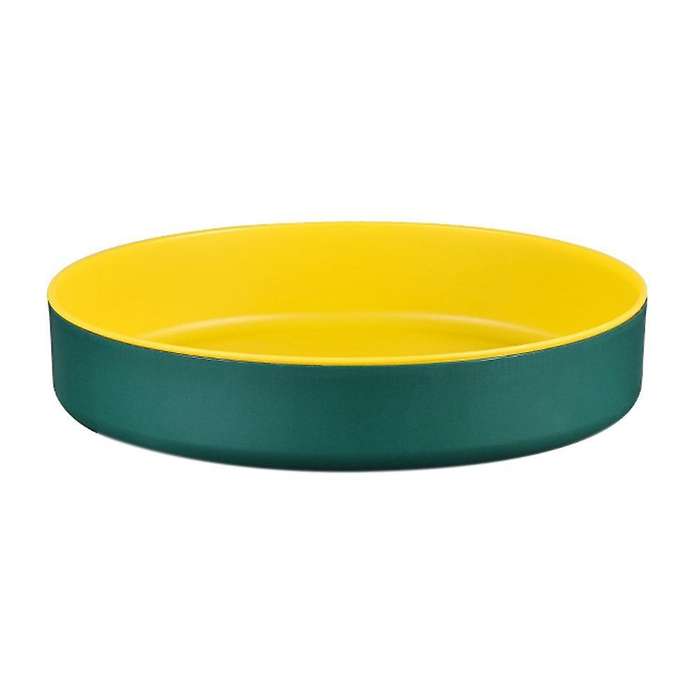 360 Rotating Spice Rack Kitchen for Bathroom, Cabinets-green+yellow