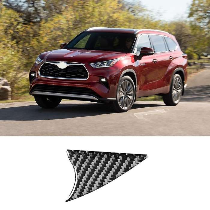 For Toyota Highlander 2015-2021 Carbon Fiber A/c Button Stickers