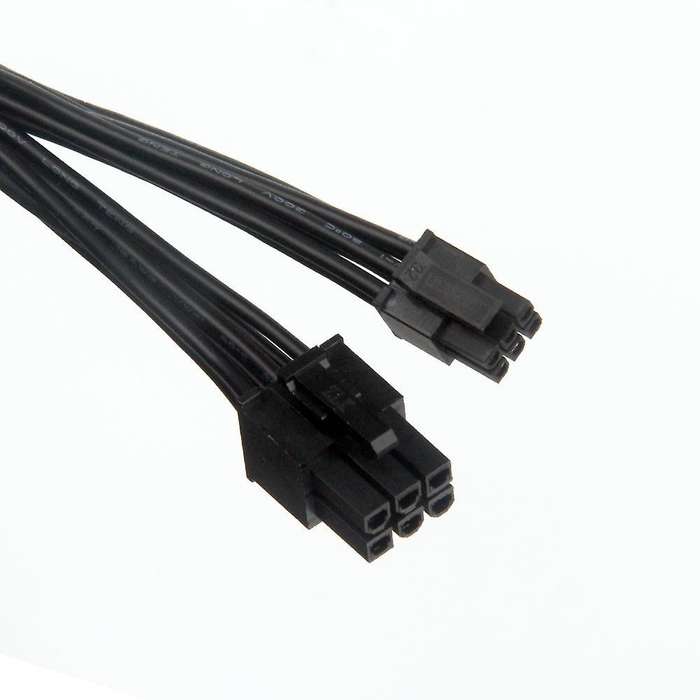 2pcs for Mac 6pin Line Gpu 6pin to Mini 6pin3 Mac Graphics Card Line