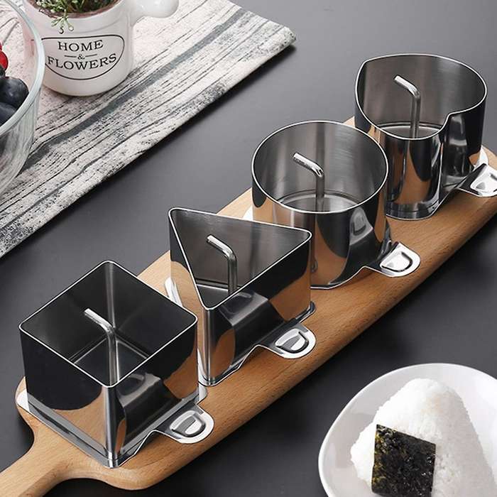 Stainless Steel Rice Ball Mold Children's Food Mousse Cake Mold B