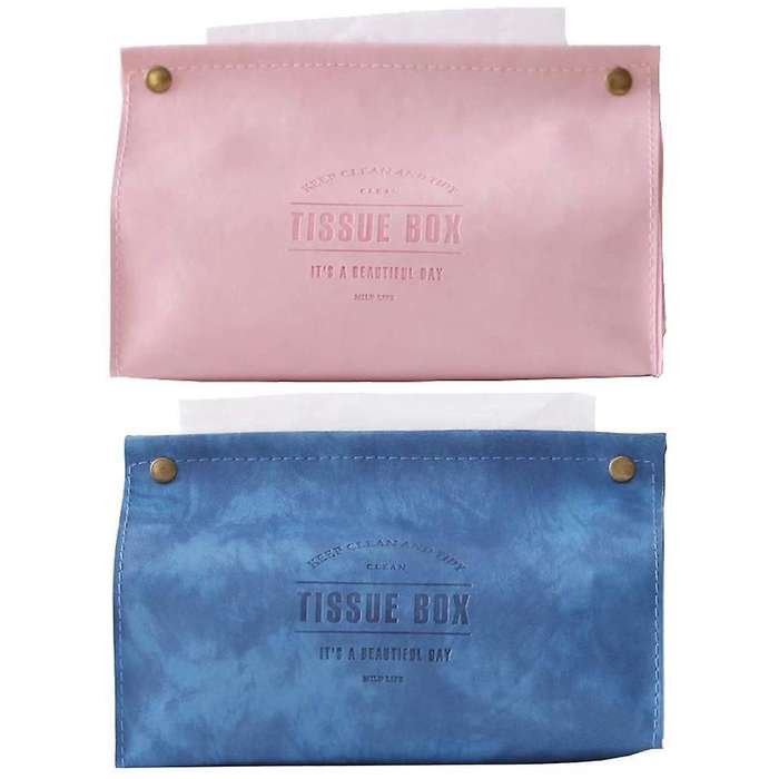 Pu Taschentuchbox Aus Leder,2 Stcke Tissue Box , Nordischen Stil