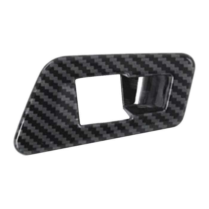 Carbon Fiber Car Tailgate Switch Trunk Control Button Cover