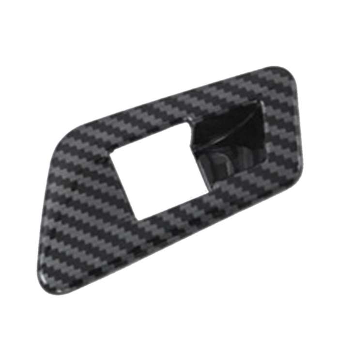 Carbon Fiber Car Tailgate Switch Trunk Control Button Cover