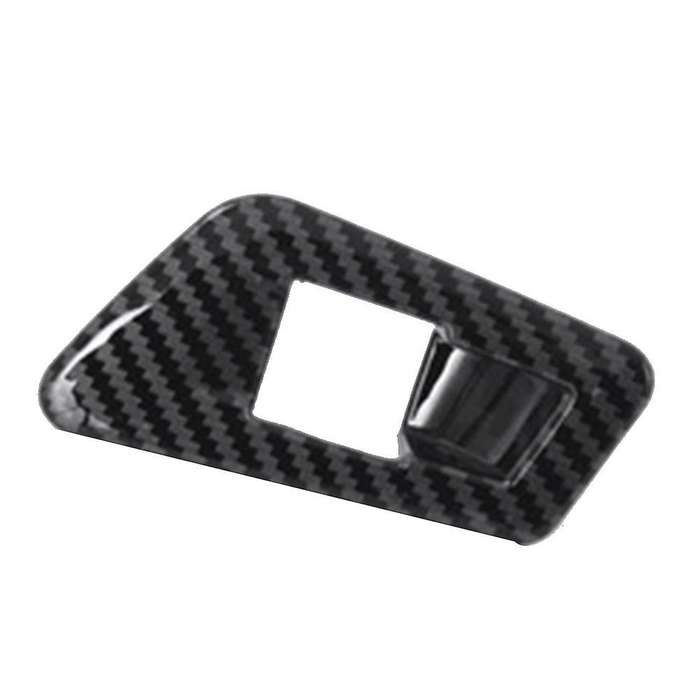 Carbon Fiber Car Tailgate Switch Trunk Control Button Cover